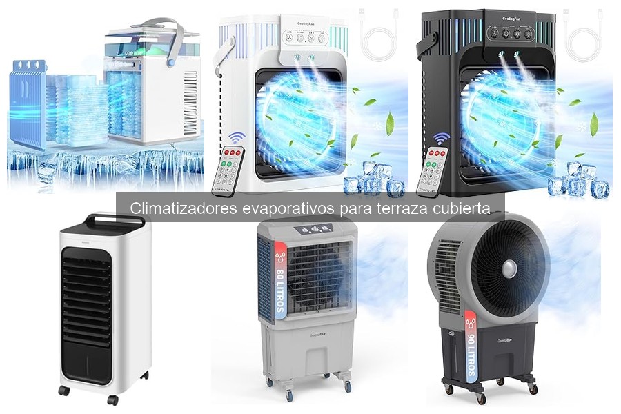 Eficiencia energética de climatizadores evaporativos en terraza