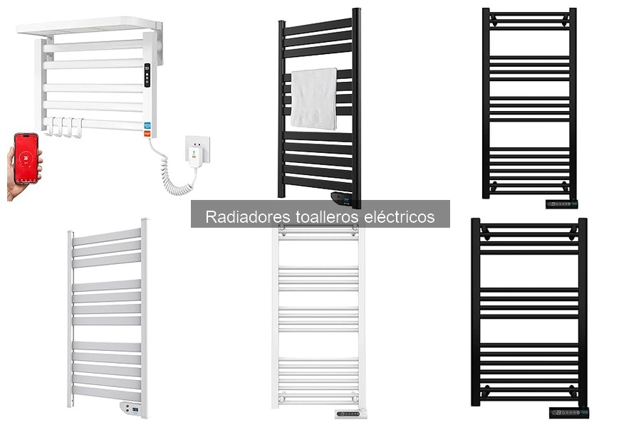 El mejor radiador toallero eléctrico para baños pequeños