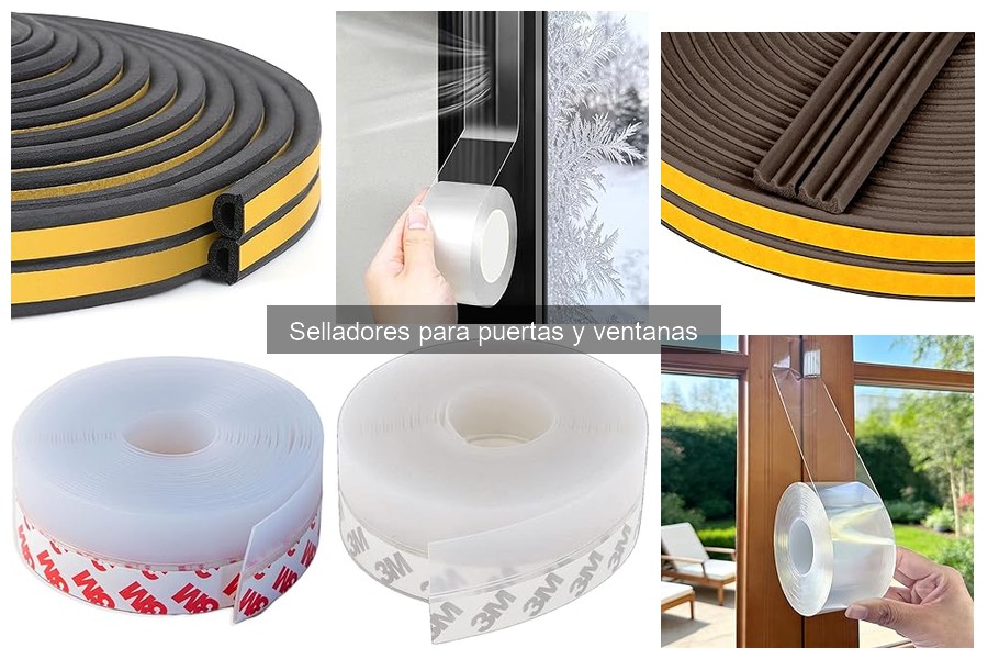 Errores al aplicar selladores en frío para puertas y ventanas