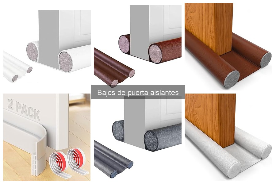 Errores comunes al instalar bajos de puerta aislantes