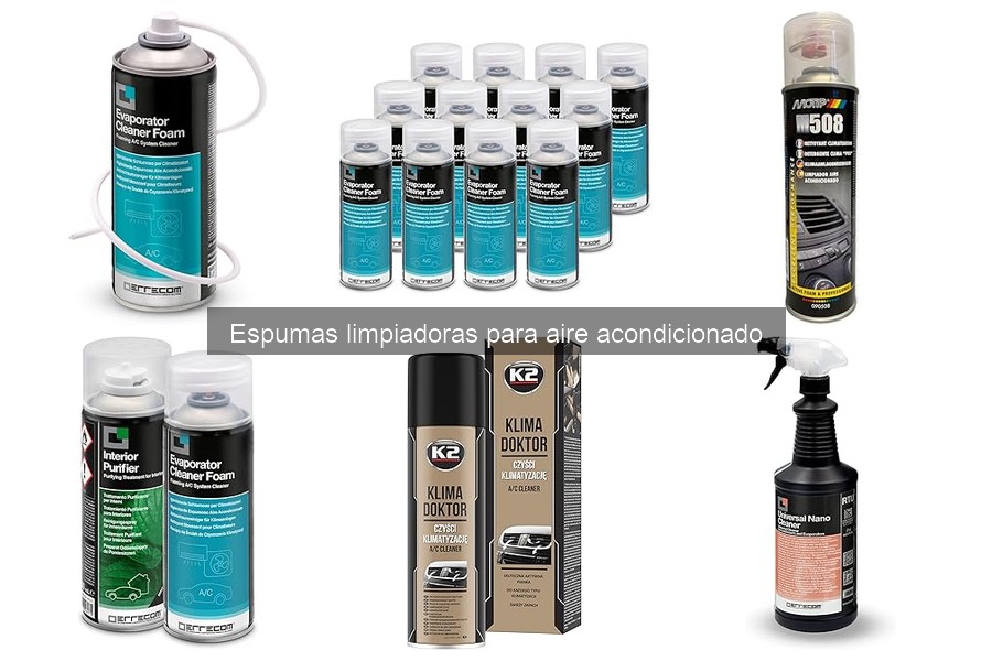 Errores comunes al usar espuma limpiadora de aire acondicionado