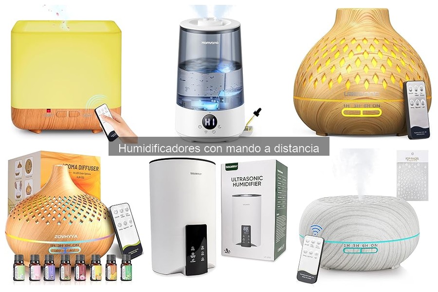 Errores comunes al usar humidificadores con mando a distancia