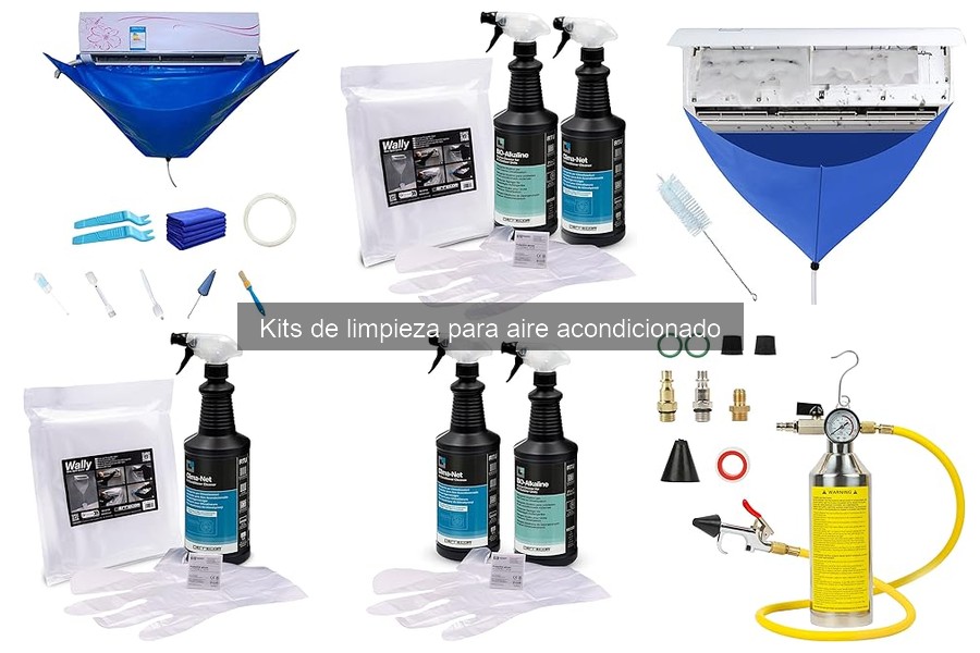 Errores comunes al usar kits de limpieza para aire acondicionado