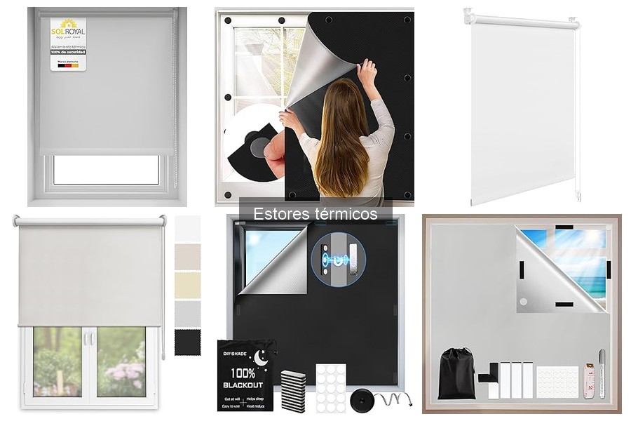 Estores térmicos: Beneficios para la salud en tu hogar