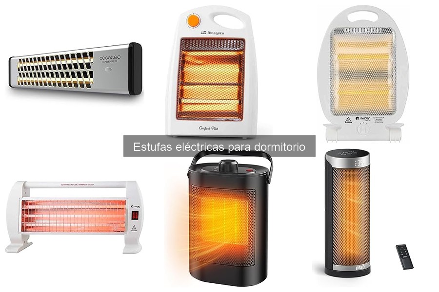 Estufas eléctricas para dormitorio: Características y funcionamiento