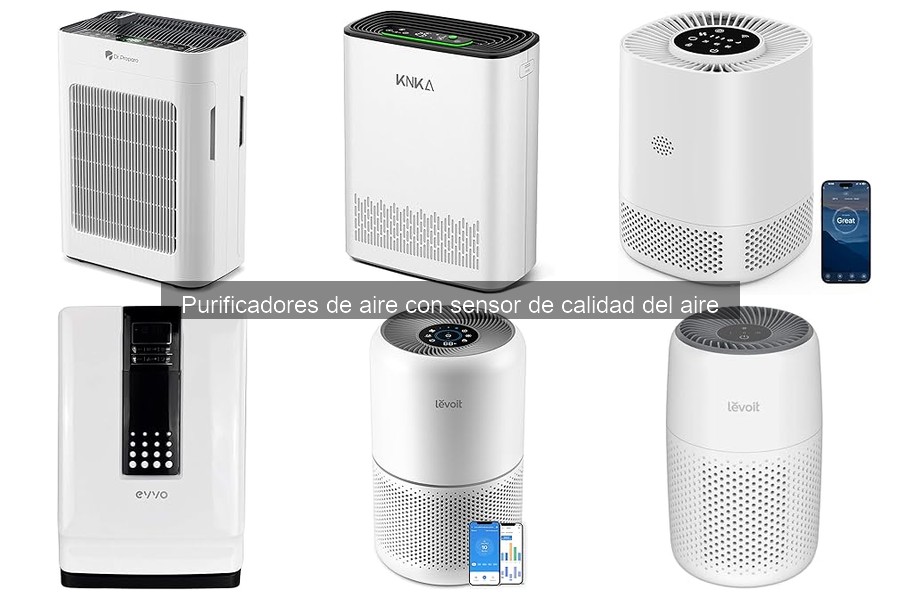 Funcionamiento de los Sensores de Calidad del Aire en Purificadores