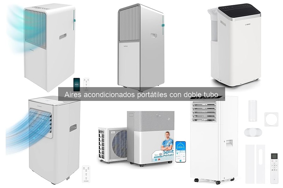 ** Guía de compra: Aires acondicionados portátiles de doble tubo