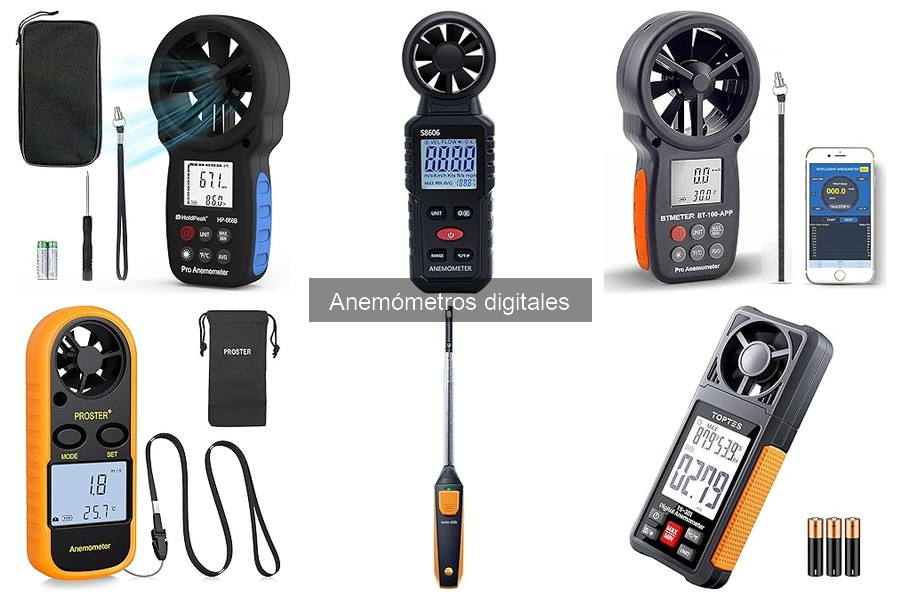 Guía de compra: ¿Cómo elegir un anemómetro digital?