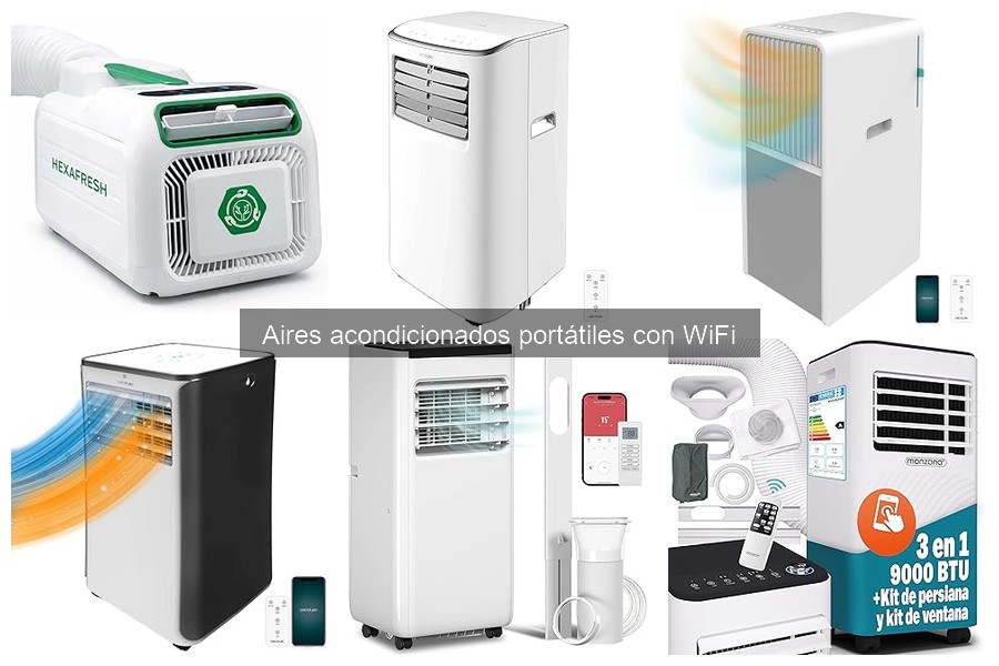 Guía de compra de aires acondicionados portátiles con WiFi