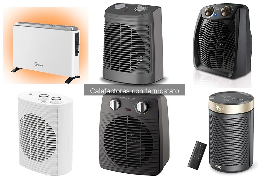 Guía de compra de calefactores con termostato eficaces