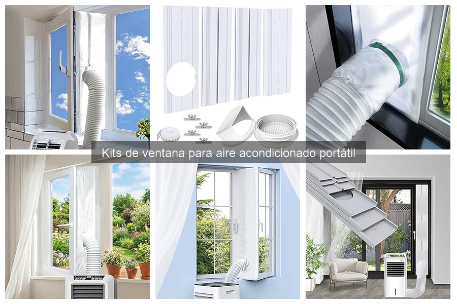 Guía de compra de kits de ventana para aire acondicionado portátil