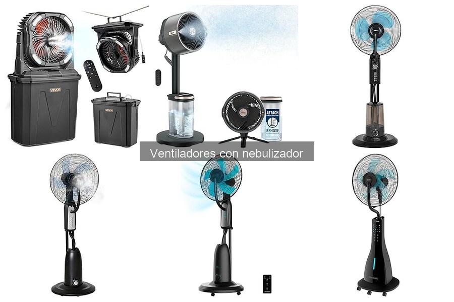 Guía de compra: Ventiladores con nebulizador