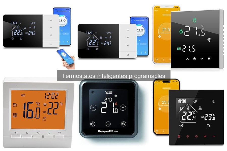 Guía de Instalación de Termostatos Inteligentes Programables