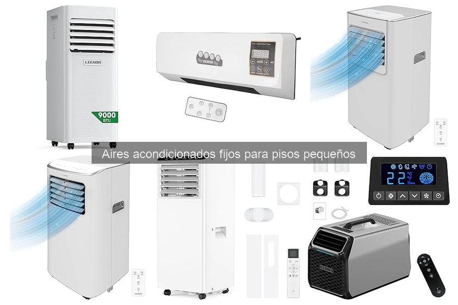 Guía para elegir aire acondicionado fijo en pisos pequeños