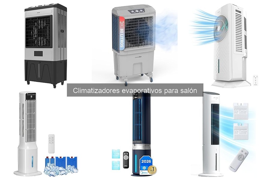 Guía para elegir el mejor climatizador evaporativo para salón