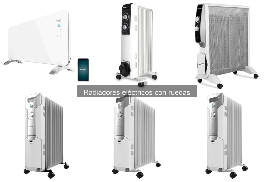 Guía para elegir el mejor radiador eléctrico con ruedas