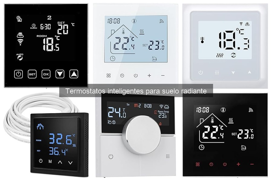 Guía para elegir el mejor termostato inteligente para suelo radiante