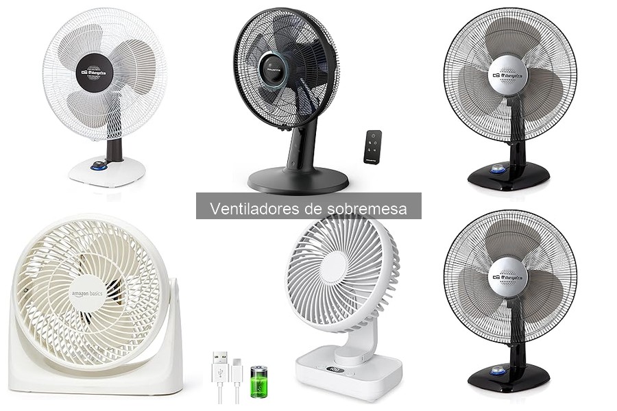 Guía para elegir el mejor ventilador de sobremesa