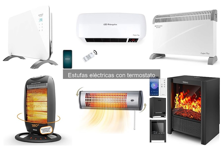 Guía para elegir estufas eléctricas con termostato