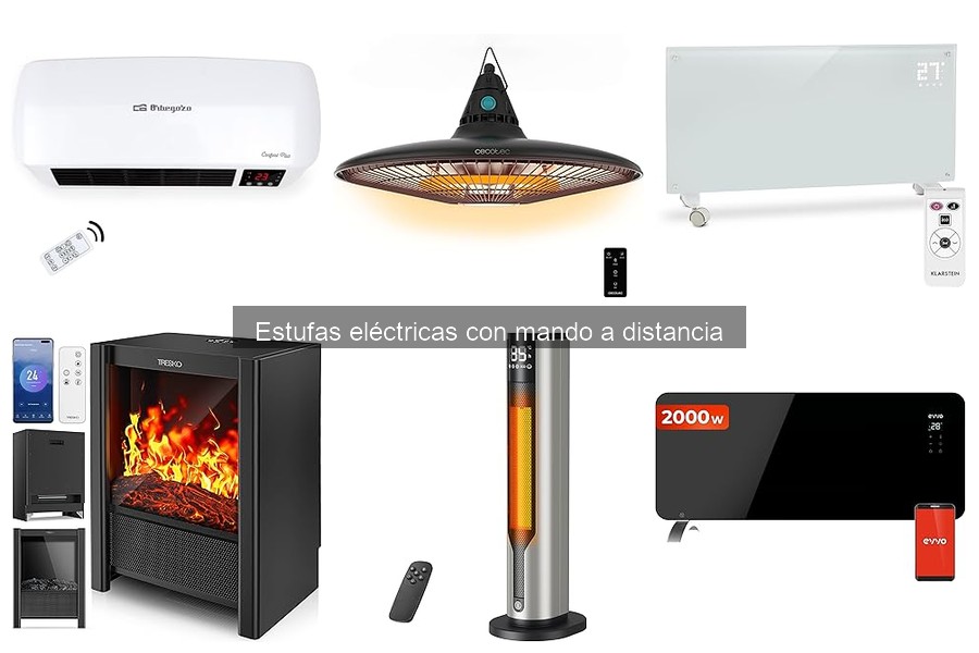 Guía para Elegir la Estufa Eléctrica con Mando a Distancia