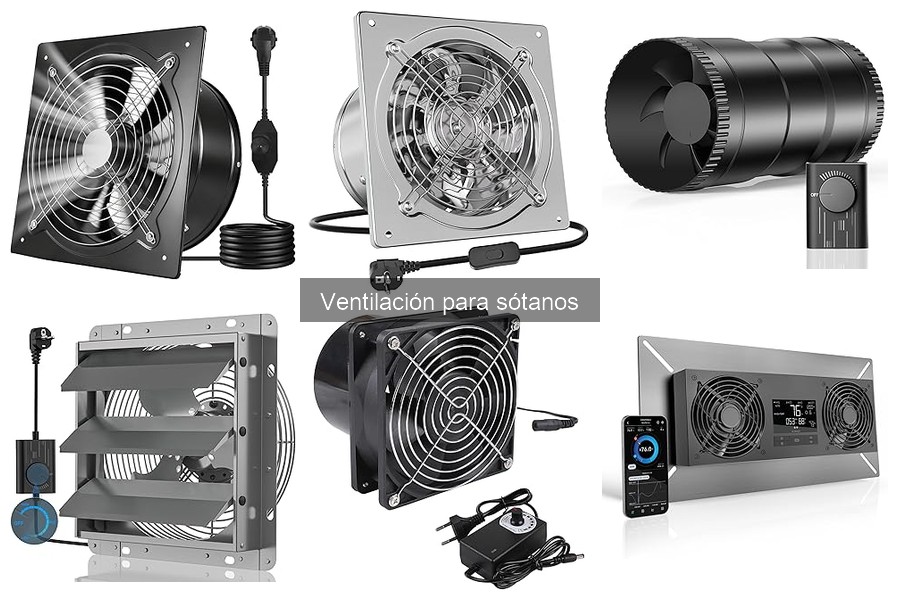 Guía para elegir ventilación adecuada para tu sótano