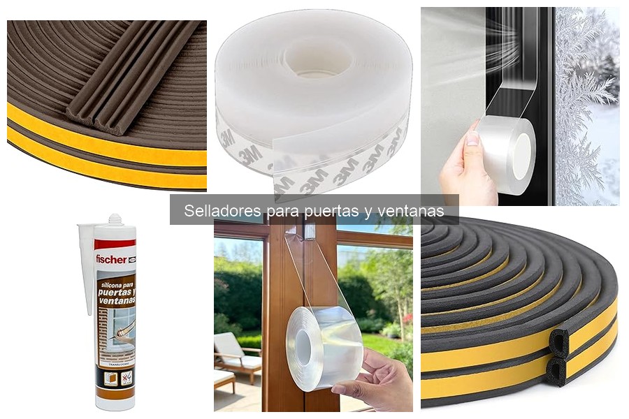 Guía paso a paso para instalar selladores en puertas y ventanas