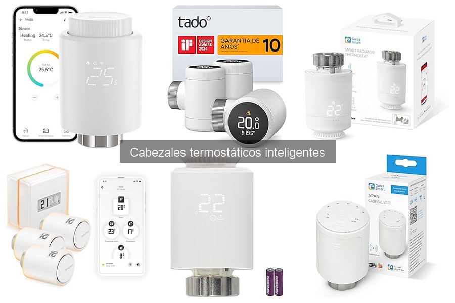 Guía rápida para configurar cabezales termostáticos inteligentes