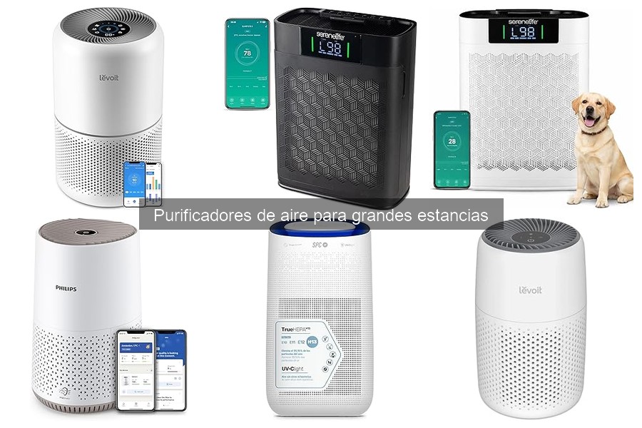 Impacto Energético de Purificadores de Aire para Grandes Estancias