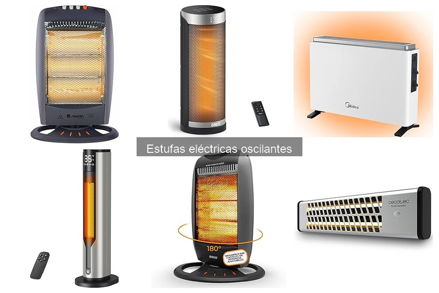 Instrucciones para Usar Estufas Eléctricas Oscilantes