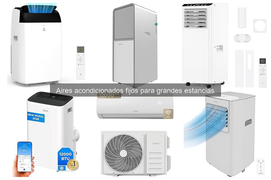 Mantenimiento de aires acondicionados fijos para grandes estancias