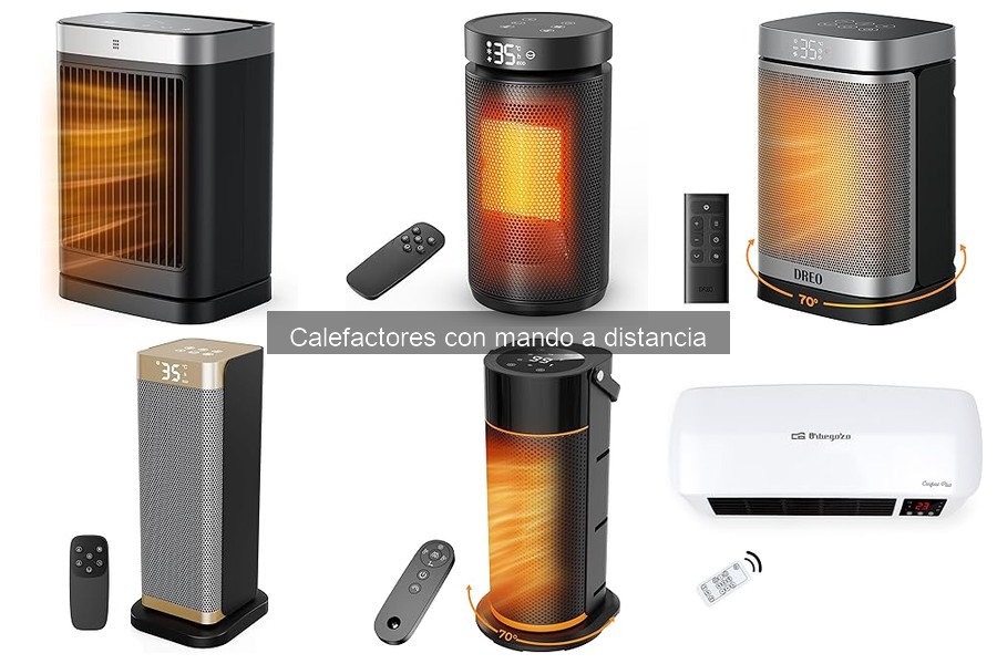 Mantenimiento de calefactores con mando a distancia efectivo