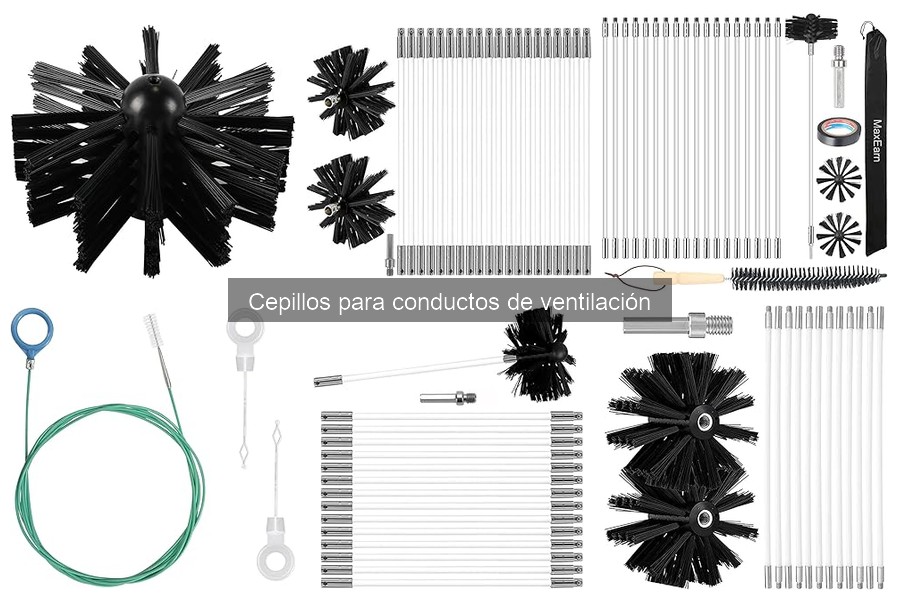 Mantenimiento de cepillos para conductos de ventilación