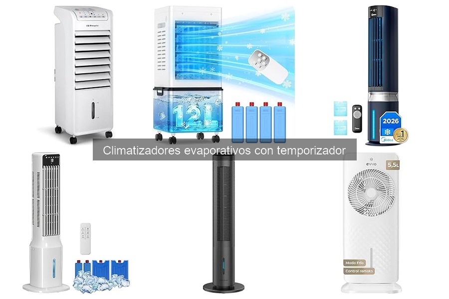 Mantenimiento de climatizadores evaporativos con temporizador