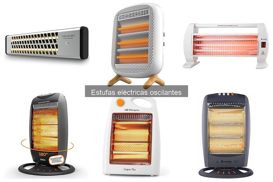 Mantenimiento de estufas eléctricas oscilantes: Consejos útiles