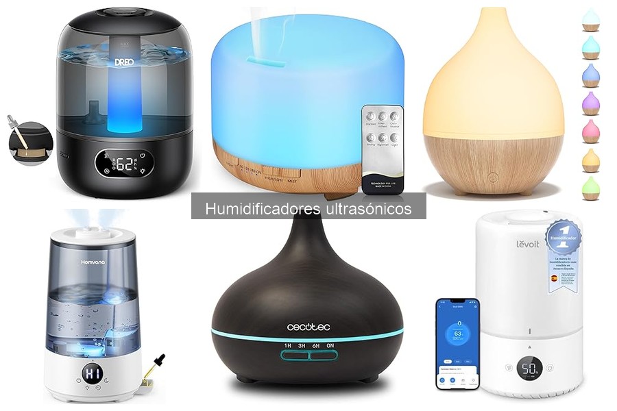 Mantenimiento de humidificadores ultrasónicos: limpieza y cuidados