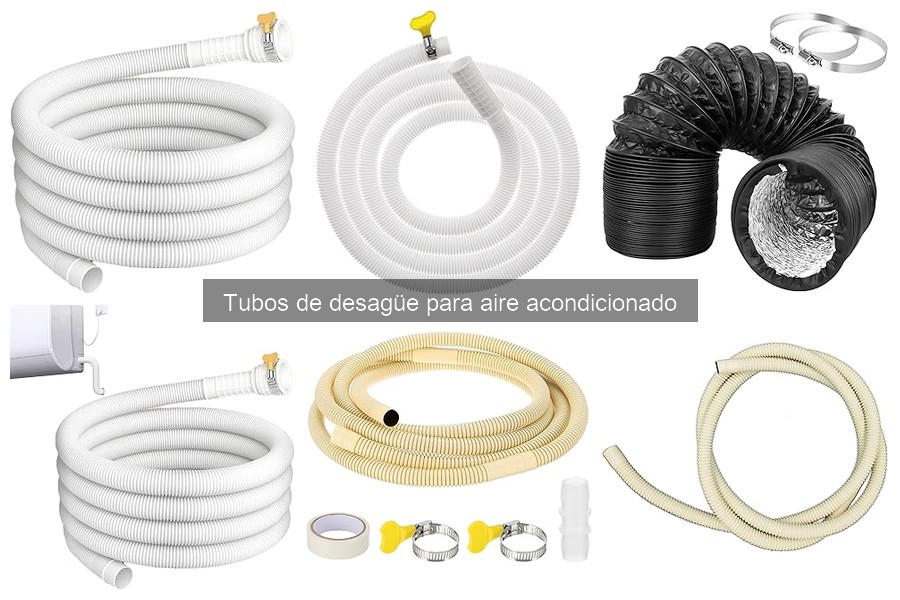 Mantenimiento de tubos de desagüe para aire acondicionado