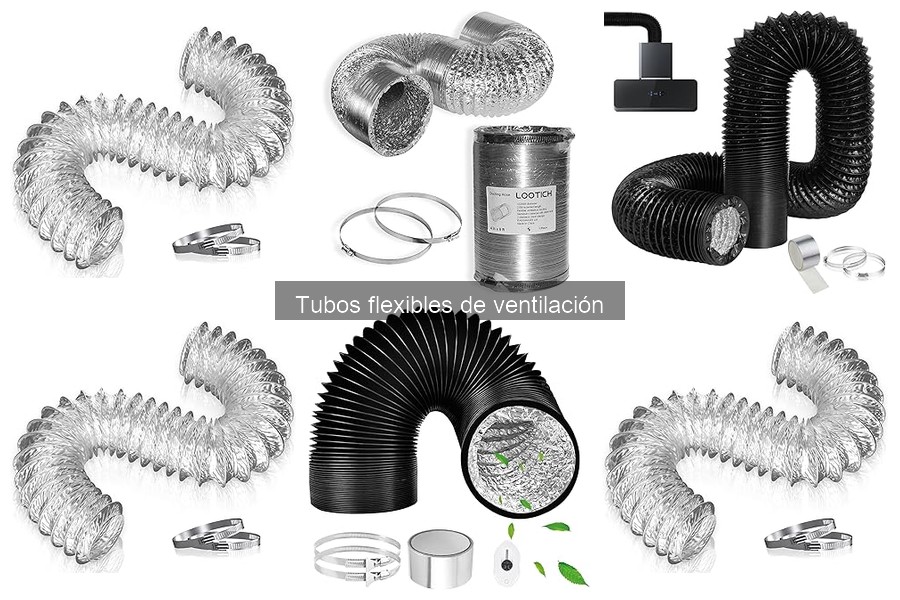 Mantenimiento de tubos flexibles de ventilación fácilmente