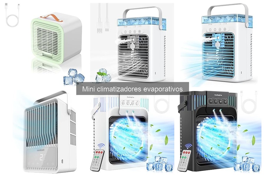 Mantenimiento esencial de mini climatizadores evaporativos