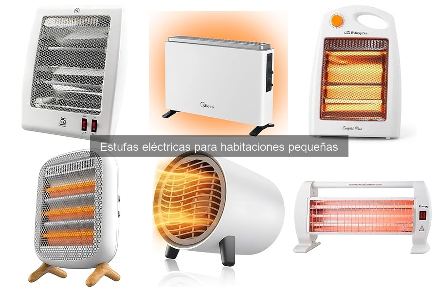 Mantenimiento esencial para estufas eléctricas en habitaciones pequeñas