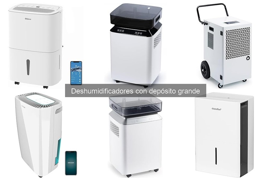 Mantenimiento y limpieza de deshumidificadores grandes