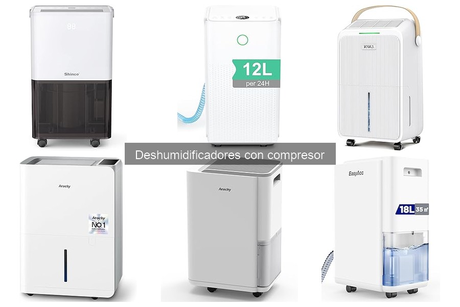 Mejor deshumidificador con compresor para habitaciones grandes