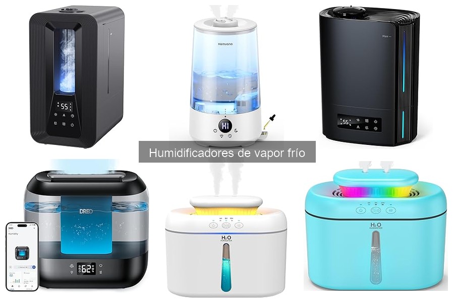 Mejor humidificador de vapor frío para alérgicos: comparativa 2023
