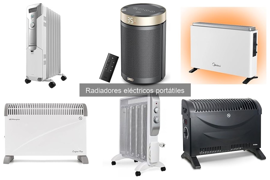 Mejor radiador eléctrico portátil para espacios pequeños