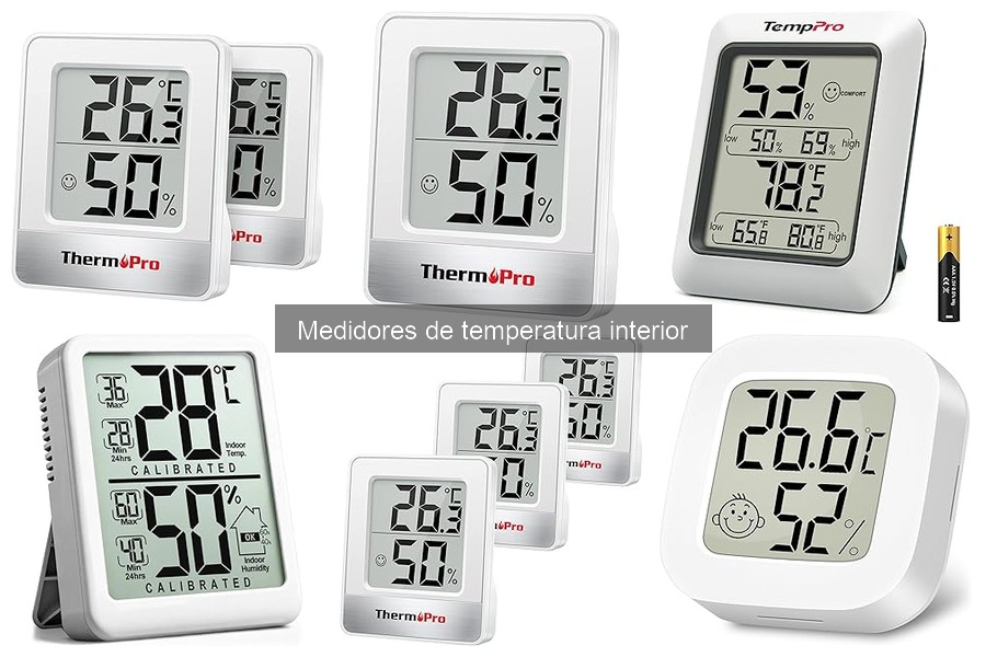 Mejora el Confort Térmico con un Medidor de Temperatura Interior