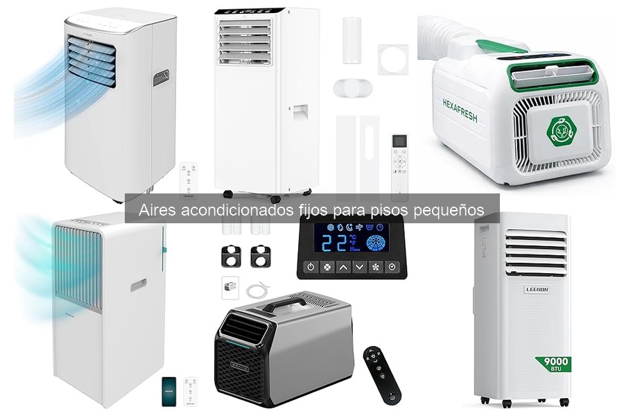 Mejores aires acondicionados fijos para pisos pequeños económicos