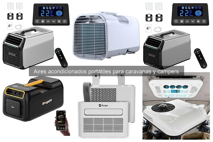Mejores aires acondicionados portátiles para caravanas 2023