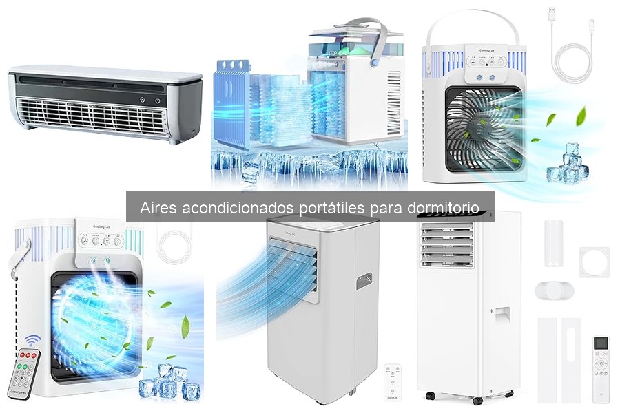 Mejores aires acondicionados portátiles para dormitorio 2023