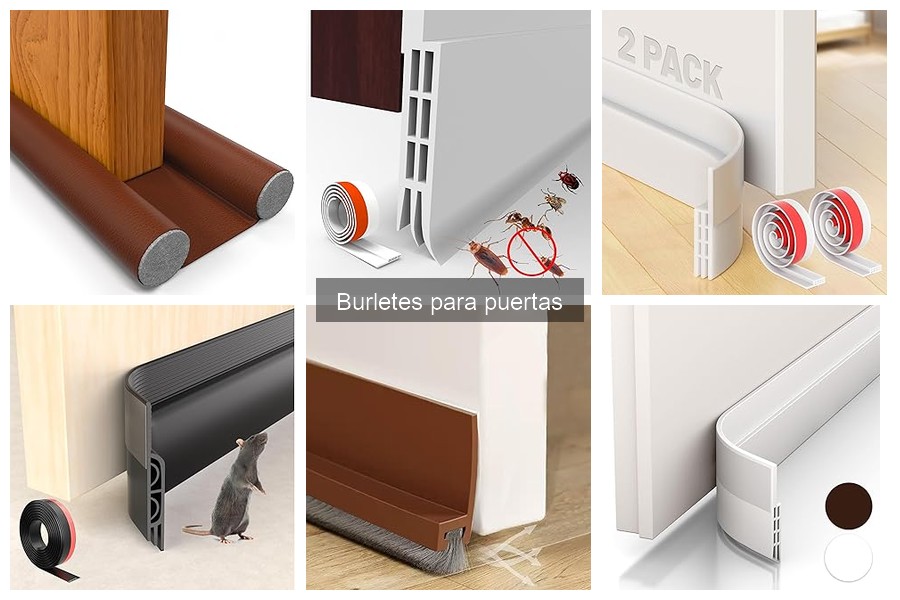 Mejores burletes para puertas exteriores: comparativa 2023