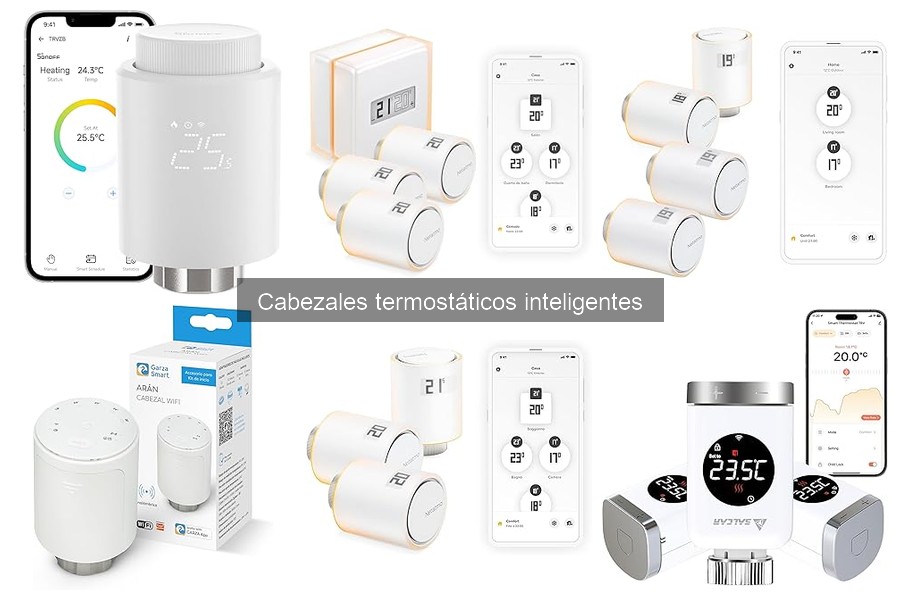 Mejores cabezales termostáticos inteligentes para hogares pequeños