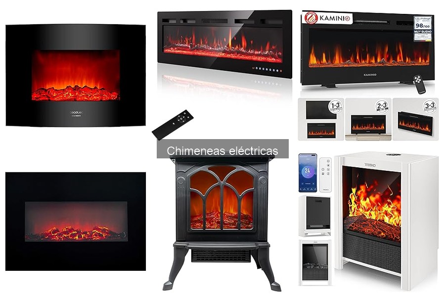Mejores chimeneas eléctricas para espacios pequeños 2023